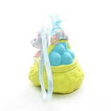 Vintage Avon Busy Bunny Easter basket ornament
