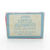 Avon Little Blossom bubble bath packets