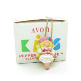 Avon Kids Peppermint Rose necklace with box