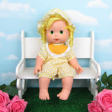 Yellow replacement hair ribbons for Lemon Meringue Baby Blow Kiss doll