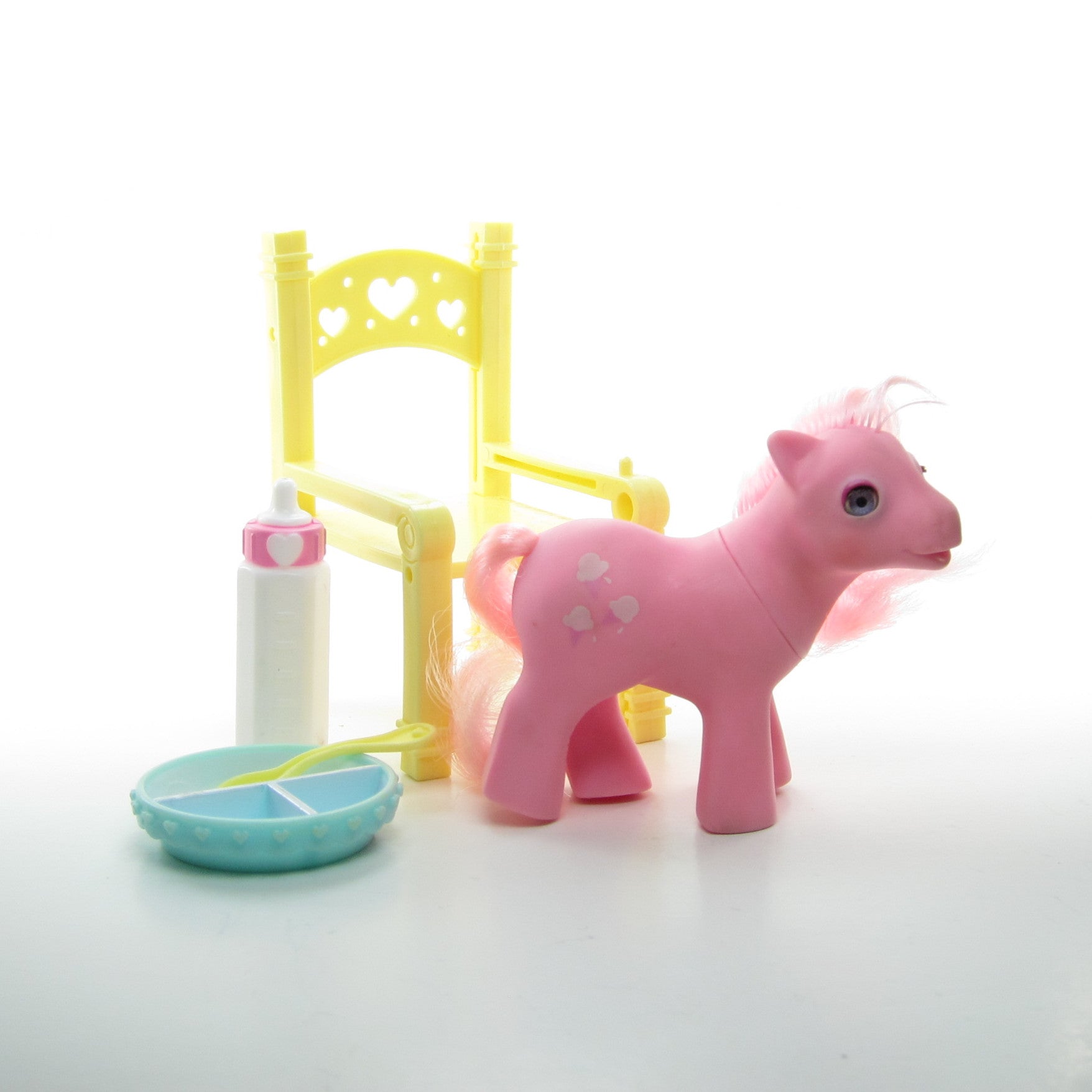 Baby Lickety Split Beddy Bye Eyes pony with accessories