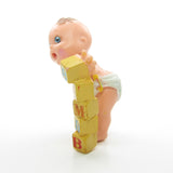 Baby stacking blocks vintage Magic Diaper Babies miniature figurine