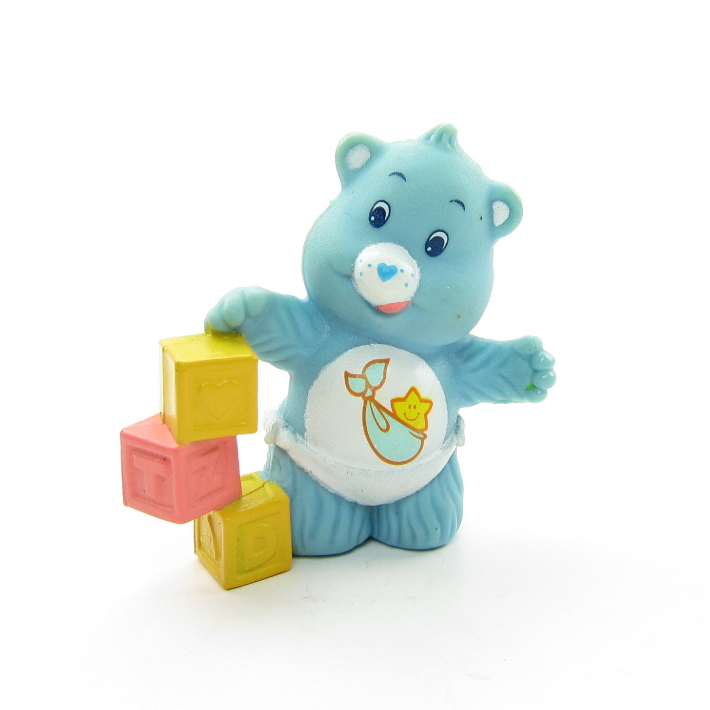 Baby Tugs Bear Stacking Blocks Care Bears miniature figurine