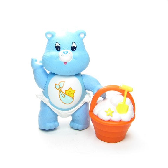 Baby Tugs Bear Blue Vintage Care Bears Poseable 3-Inch Figure