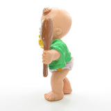 Magic Diaper Babies figurine with rubber ducky, towel and bath brush