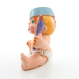 Magic Diaper Babies toy with saucepan on head