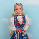Norwegian Barbie vintage 1995 Dolls of the World Collector Edition