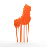 Barbie Island Fun Skipper orange seahorse comb or hair pick