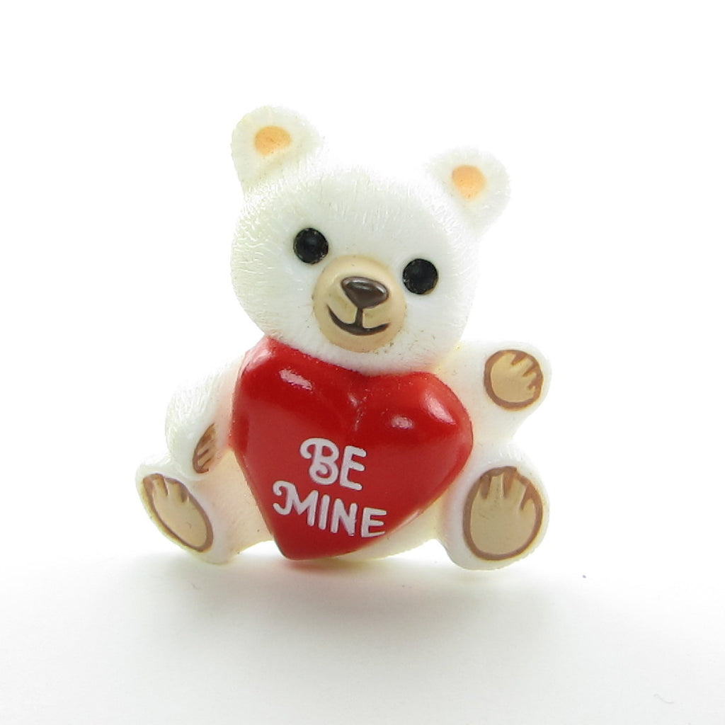 Be Mine Teddy Bear Vintage Hallmark 1985 Valentine's Day Pin