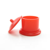 Red canister with lid for Berry Cozy Kitchen