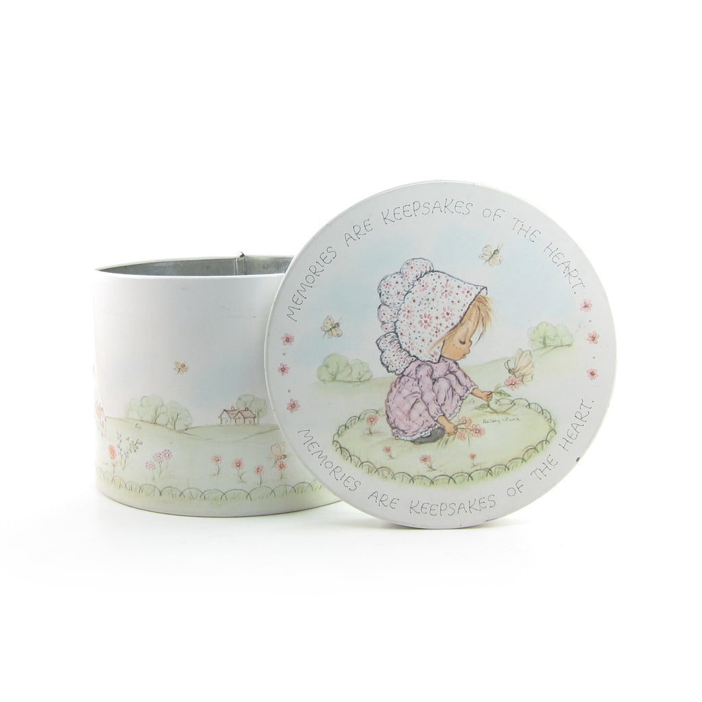 Betsey Clark Tin Vintage Round Hallmark Keepsake Container