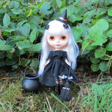 Witch costume for Blythe or Pullip Halloween outfit