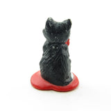 Hallmark tuxedo cat figurine with scratches