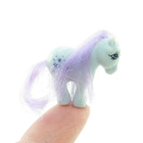 Miniature Blue Belle & Cotton Candy World's Smallest My Little Pony Retro Toy Set