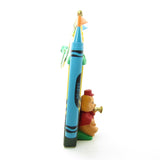 Castle Christmas ornament with Crayola crayons