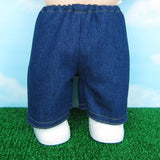 Handmade classic blue jeans for 16" Cabbage Patch Kids dolls