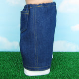 Handmade classic blue jeans for 16" Cabbage Patch Kids dolls