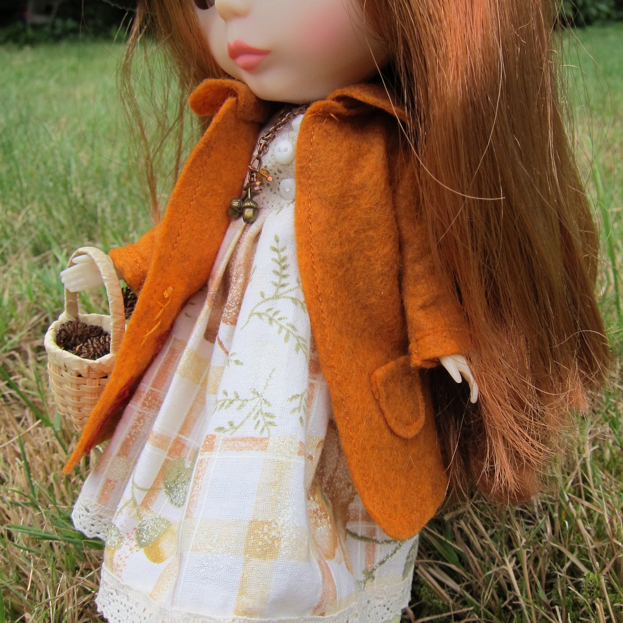 Meadow Maiden Blythe Doll Folk Dress Outfit