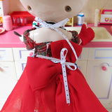 Playscale apron with adjustable tie back