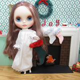 Elf shoe Christmas stocking for Blythe dolls