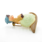 Pixie boy on snail vintage Hallmark pin