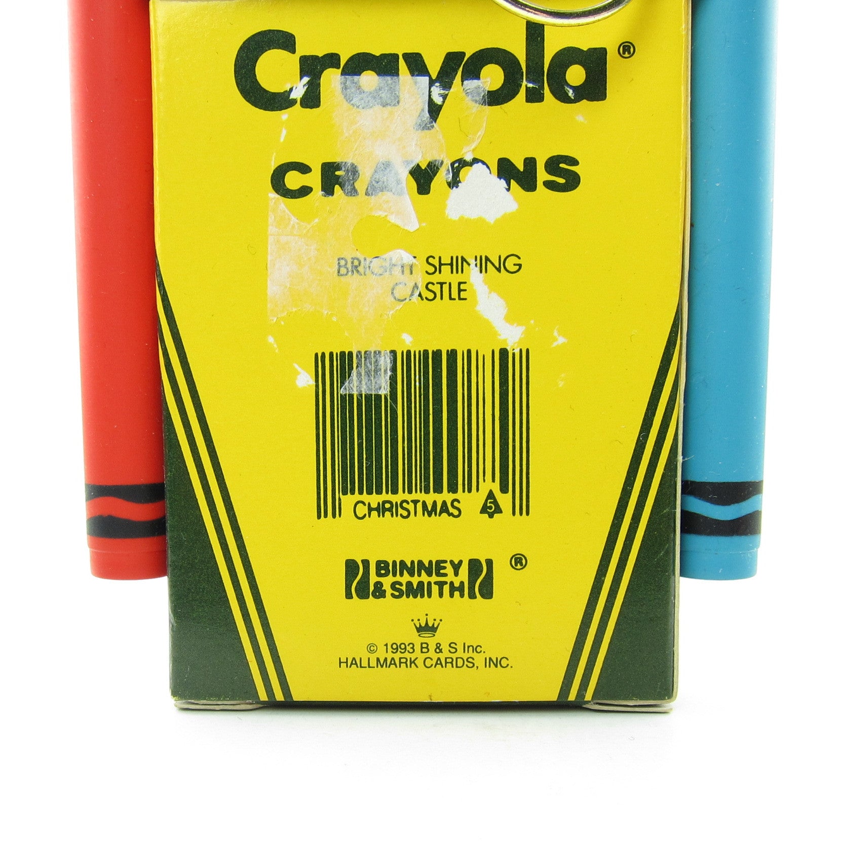 「昭和レトロ」Imai Crown キラキラコンパクト新品箱入り Bright Shining Castle Ornament 1993 Crayola Crayons #5 Hallmark
