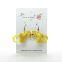 My Little Pony Butterscotch earrings