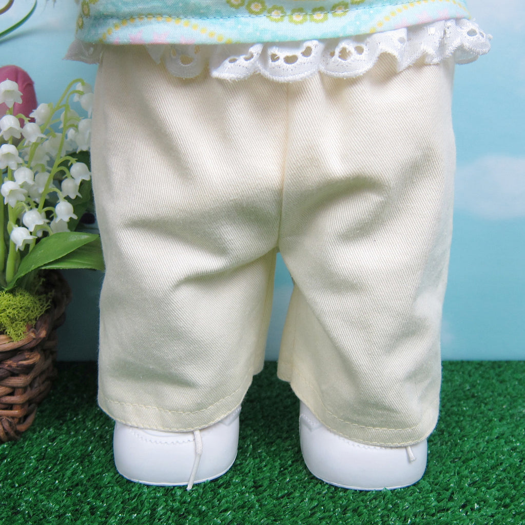 Yellow Jeans / Pants for 16" Cabbage Patch Kids Dolls