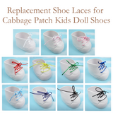 Replacement Shoe Laces for Cabbage Patch Kids Doll Shoes
