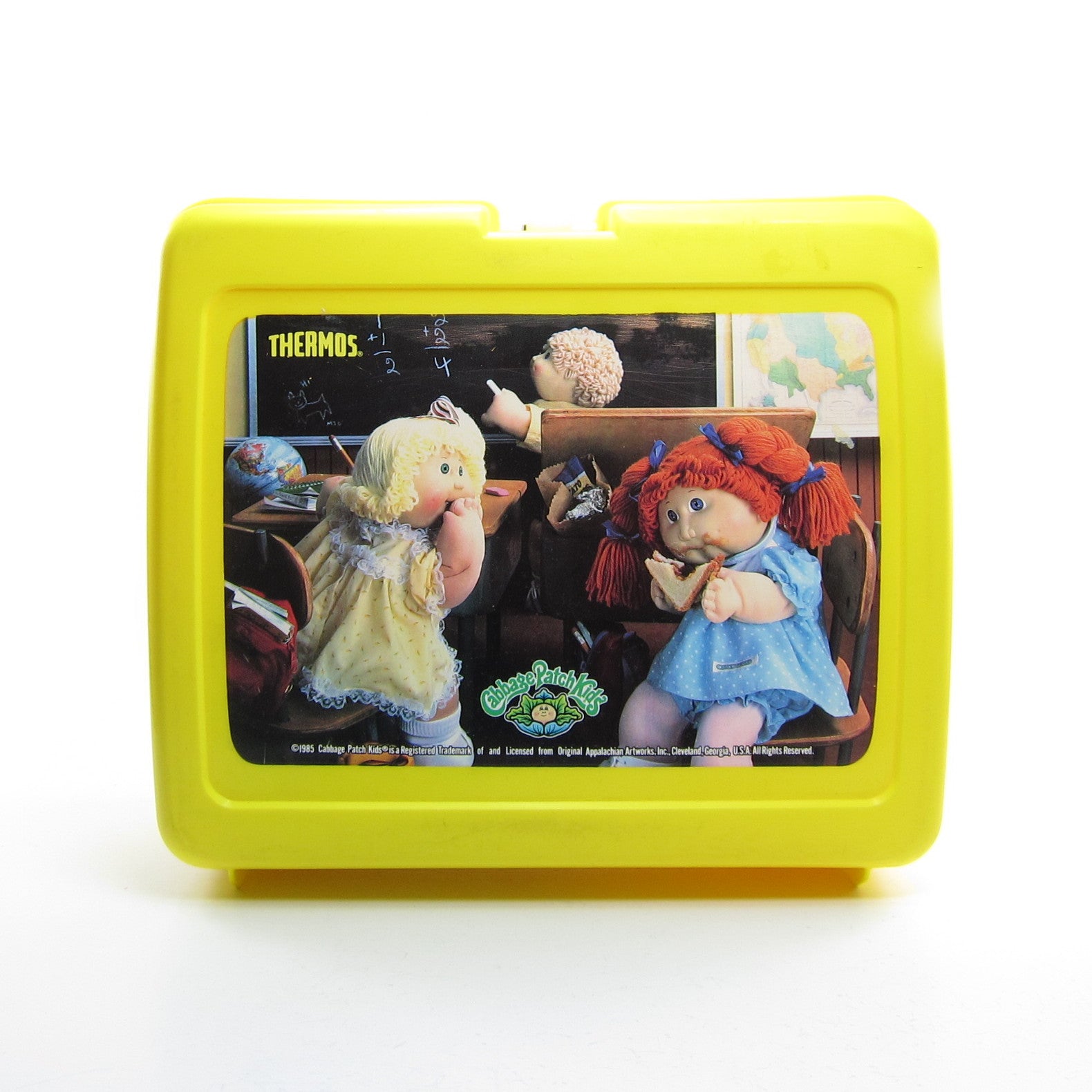 Cabbage Patch Kids lunch box with thermos