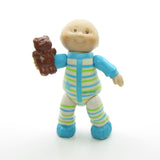 Preemie boy with teddy bear poseable Cabbage Patch Kids doll