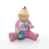 Cabbage Patch Kids Preemie girl eating cereal miniature figurine