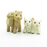 Hallmark Merry Miniature's Noah's Friends camels and lambs set