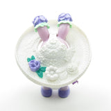Candy Violet Tea Bunnies toy with white hat