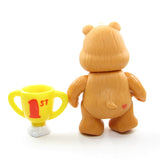 Care Bears Champ Bear toy with Good Sport Trophy