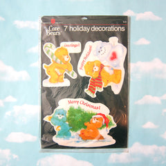 Care Bears vintage 1983 Christmas holiday decorations