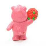 Love-A-Lot Bear offering a bunch of roses miniature Care Bears figurine