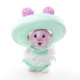 Carnation Mint Tea Bunnies bunny toy with hat and dress