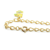 Herself the Elf gold charm bracelet with spring clasp