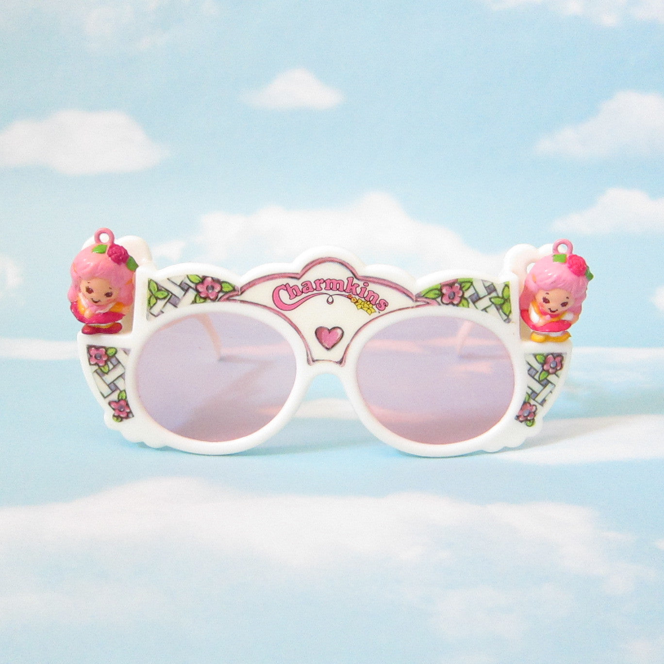Charmkins sunglasses with Honey Bunch and Sunny Bunch