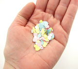 Miniature handful of 100 pieces chick paper punches
