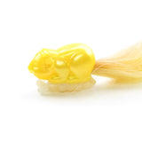 Yellow chipmunk Pixietails hair clip