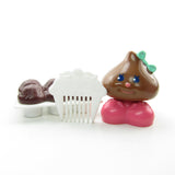Chocolottie Cherry Merry Muffin doll with cupcakes, comb, and flavor friend
