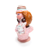 Cherry Merry Muffin Chocolottie figurine with Easter basket