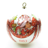 Christmas 1983 Strawberry Shortcake tree ornament