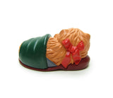 Merry Miniatures Kitten in Slipper figurine