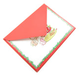 Strawberry Shortcake card with red envelope
