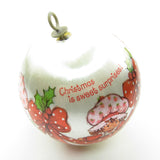 Christmas is Sweet Surprises Strawberry Shortcake ornament