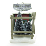 Bottle brush tree lot on Kringle's Christmas Trees ornament