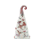 Red Christmas or Valentine's day tree figurine